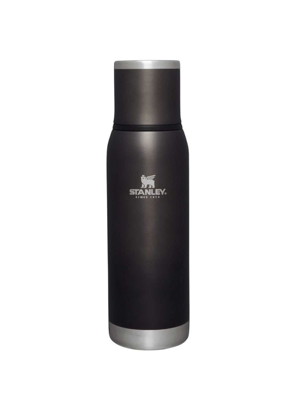 Stanley Black Charcoal Adventure To Go Stainless Steel Bottle